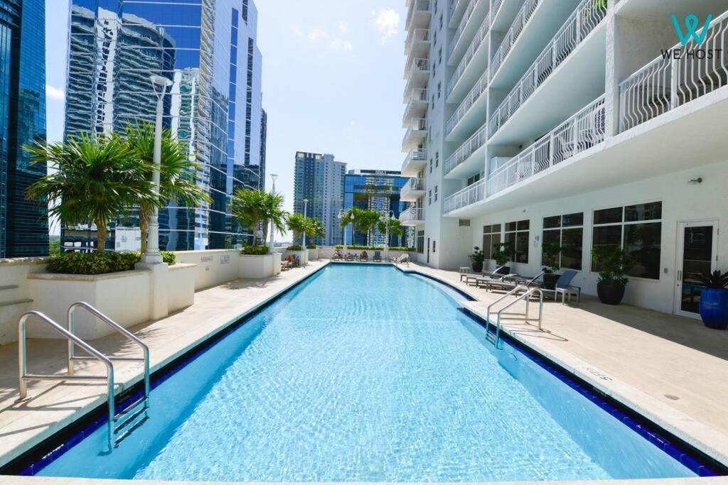 We Host - Amazing Condo Brickell With Ocean-Pool View Miami Ngoại thất bức ảnh